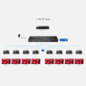 HDMI-SPL-1x8-4K30-CAT6 - Extender Splitter del segnale HDMI - Distanza 40 m - Risoluzione 4K - Consente connessioni 1:8 - HDMI L