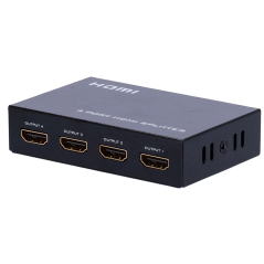 HDMI-SPLITTER-4-4K - Moltiplicatore di segnale HDMI - 1 ingresso HDMI - 4 uscite HDMI - Fino a 4K*2 - Lunghezza massima in uscit