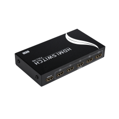 HDMI-SWITCH-5-1-4K - HDMI Switch - 5 ingresso HDMI - 1 uscite HDMI - Fino a 4K*2K@60Hz - Alimentazione DC 5 V