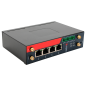 HG-H7960-L4EA-CS-WG-PSE - Hongdian Router Industriale 4G - 4G Cat 4 - 4 porte PoE+ Ethernet RJ45 10/100/1000 - Slot per scheda S HG-H7960-L4EA-CS-WG-PSE - Hongdian Router Industriale 4G - 4G Cat 4 - 4 porte PoE+ Ethernet RJ45 10/100/1000 - Slot per scheda S