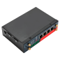 HG-H7960-L4EA-CS-WG-PSE - Hongdian Router Industriale 4G - 4G Cat 4 - 4 porte PoE+ Ethernet RJ45 10/100/1000 - Slot per scheda S HG-H7960-L4EA-CS-WG-PSE - Hongdian Router Industriale 4G - 4G Cat 4 - 4 porte PoE+ Ethernet RJ45 10/100/1000 - Slot per scheda S