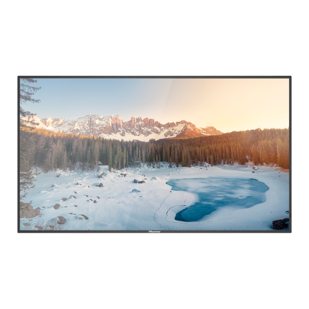 HIS-65B4E31T - Monitor HISENSE DLED 4K 65" | Serie E - Risoluzione 3840x2160 - 2 ingressi HDMI 2.0 - Utilizzo intenso 18/7 - Aud