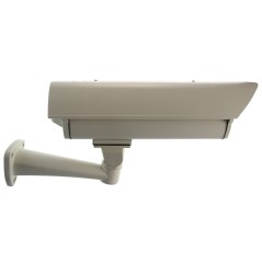 HS350W - Box protettore - Lega di alluminio - Resistente all'acqua - Ventilazione e Riscaldamento DC 12 V - Staffa inclusa - Mas