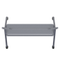 IB-IBD-ST005 - Supporto da pavimento con rotelle - Peso supportato 100Kg - VESA 1000x600mm