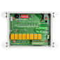 IB-SH-REC-4 - Ricevitore di barriere solari a infrarossi - 4 ingressi wireless - 4 uscite cablate - Fino a 6 dispositivi per ent IB-SH-REC-4 - Ricevitore di barriere solari a infrarossi - 4 ingressi wireless - 4 uscite cablate - Fino a 6 dispositivi per ent