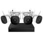 IMOU-KIT/NVR1104HS-W-S2-CE-1T/4-F22P-0280B - Telecamera Wifi Imou 2 Megapixel - IR 30 m - Ottica 2.8 mm - Rilevamento intelligen