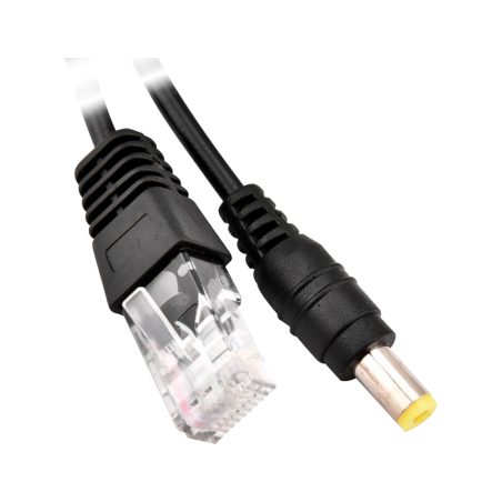 INJ-POE-SPLIT - Iniettore e Splitter PoE passivo - Richiede l'utilizzo della coppia inclusa - Ingresso e uscita fino a 48 V - Co
