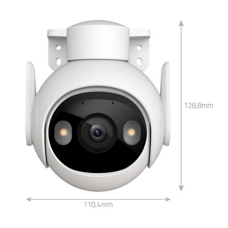 IPC-GS7EP-5M0WE-IMOU - Telecamera motorizzata Cruiser 2 5MP - WiFi 6 - 3.6 mm / Autotracking / IR + Full Color - Audio bidirezio