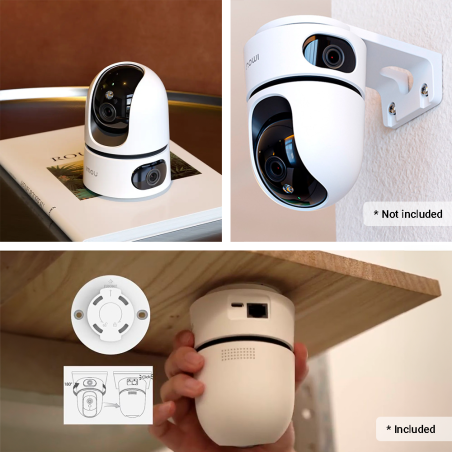 IPC-S2XP-6M0WED-IMOU - Telecamera motorizzata Ranger Doppia ottica 3+3MP_x000D_ - WiFi 6_x000D_ - DOPPIA Ottica / Autotracking /