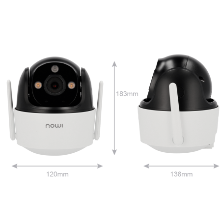 IPC-S7CP-3M0WE-IMOU - Telecamera motorizzata Cruiser 2C 3MP - WiFi 6 - 3.6 mm / Autotracking / IR + Full Color - Audio bidirezio