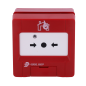 JBE-2100 - Pulsante analogico Jade Bird - Resettabile - Indicatore luminoso e visivo di attivazione - Contatto pulito ausiliario