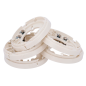 JBE-2160 - Base di connessione Jade Bird - Base di 2 terminali - Collegamento senza polarità - Compatibile con rilevatori e sire