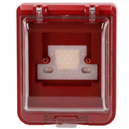 JBE-BOX-2102 - Box di protezione per il pulsante Jade Bird - Custodia superiore trasparente - Grado di protezione IP66