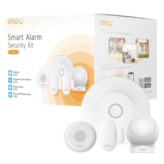 KIT-ALARM-ZG2-EU-5-IMOU - Imou kit di allarme domotico Wireless - Controller di Allarme domotico - Zigbee 3.0 / WiFi 2.4 GHz - G
