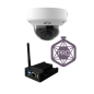 KIT-PEOPLECOUNT-UV-PRO - Kit per il Controllo della capacità PRO - Telecamera Uniview UV-IPCOUNT-Z-4 - PC con software SF-SW-COU