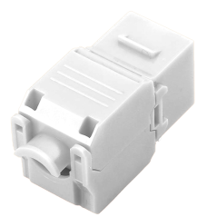 KS6-TL180 - Connettore per cavi UTP - Connettore uscita RJ45 - Compatibile UTP categoria 6 - Facile installazione senza necessit
