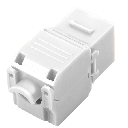 KS6-TL180 - Connettore per cavi UTP - Connettore uscita RJ45 - Compatibile UTP categoria 6 - Facile installazione senza necessit