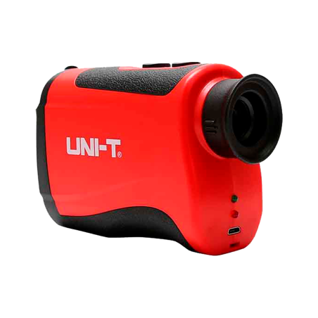 LM1000 - Misuratore laser - Design antiscivolo e silenzioso - Ottica 25 mm - Telescopio con zoom ottico 7X - Intervallo fino a 1