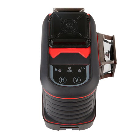 LM575LD - Livella laser - Autolivellamento e modalità manuale - Autonomia fino a 40m - Laser a diodi verdi per uso esterno