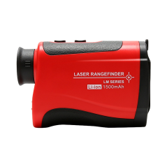 LM600 - Misuratore laser - Design antiscivolo e silenzioso - Diametro dell'ottica di 24mm - Telescopio con zoom ottico 6X - Inte