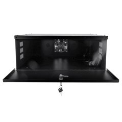 LOCKBOX-4U - Custodia in metallo chiusa per DVR - Specifico per TVCC - Per i registratori fino a 4U rack - Serratura a leva - Ve