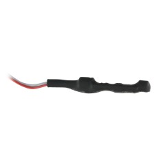 MIC02 - Microfono esterno - Terminale del connettore del cavo - Power + (Rosso), Power (Nero) - Audio (Bianco) - Alimentazione D