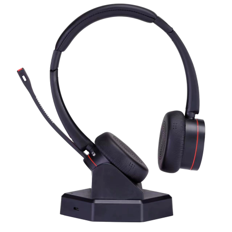 MRD-M890BTD-C - Auricolari wireless - Copertura fino a 30m - Cancellazione del rumore - Capacità di 320mAh - Tempo massimo di ut
