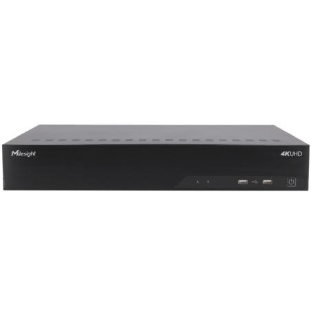 MS-N7032-G - Videoregistratore NVR per telecamere IP - 32 CH video / Compressione H.265+ - Risoluzione massima 8 Mp - Larghezza 