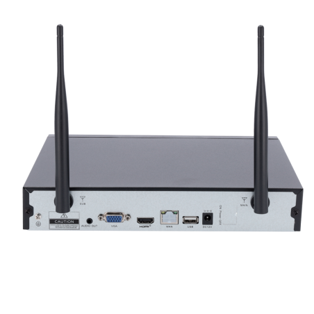 NV-KIT830W-8CAM - Kit TVCC WiFi Nivian - NVR 10 canali - 8 telecamere 3 Mp preregistrate - Telecamere aggiuntive NV-CAM30W - Spa