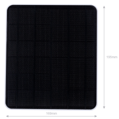 NV-SOLAR5V-6W - Nivian - Pannello solare da 6W - Per telecamere IP a batteria - Monocristallino ad alta efficienza - Uscita USB-