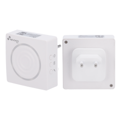 NVS-ALARM1-W - Nivian Smart Alarm Kit - Centrale/Sirena + PIR + Contatto Magnetico + Telecomando - Centrale con comunicazione Wi