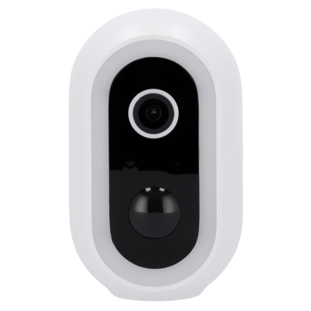 NVS-IPC-04-BAT - Telecamera Nivian Smart 3MP 2K - Wifi 2.4 GHz - Adatta per esterni | IR fino a 8 m - Batteria 5200mAh / PIR / R