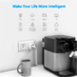 NVS-SOCKETF-W2 - Presa intelligente - WiFi 2.4 GHz - Carico massimo 16A - Statistiche di consumo - Timer e calendario - Compatib NVS-SOCKETF-W2 - Presa intelligente - WiFi 2.4 GHz - Carico massimo 16A - Statistiche di consumo - Timer e calendario - Compatib