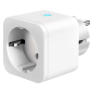 NVS-SOCKETF-W2 - Presa intelligente - WiFi 2.4 GHz - Carico massimo 16A - Statistiche di consumo - Timer e calendario - Compatib NVS-SOCKETF-W2 - Presa intelligente - WiFi 2.4 GHz - Carico massimo 16A - Statistiche di consumo - Timer e calendario - Compatib