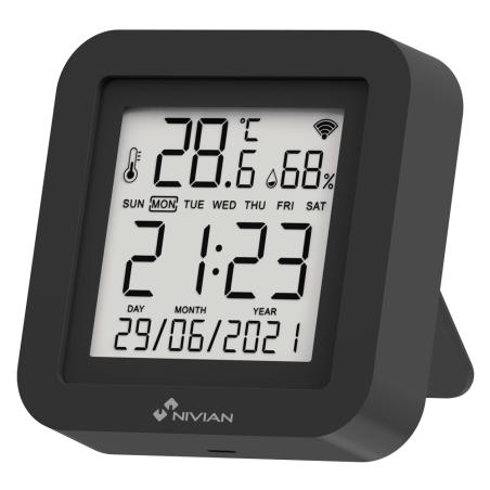 NVS-TEMPHUMIR-W - Controller universale per telecomandi - WiFi 2.4 GHz IEEE802.11 b/g/n - Per collegare dispositivi con telecoma
