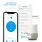 NVS-THERMOSTAT - Termostato intelligente per caldaia - Doppio modulo: HUB WiFi + Telecomando via radio - Universale: cablato o w NVS-THERMOSTAT - Termostato intelligente per caldaia - Doppio modulo: HUB WiFi + Telecomando via radio - Universale: cablato o w