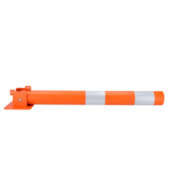 PB-PL301-MANUAL - Barriera parcheggio privato - Azionamento manuale - Design del dissuasore cilindrico - Blocco con lucchetto -
