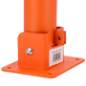 PB-PL301-MANUAL - Barriera parcheggio privato - Azionamento manuale - Design del dissuasore cilindrico - Blocco con lucchetto - 