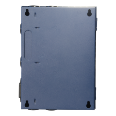 PD-60-4-SLIM - Scatola di distribuzione di potenza slim - 1 ingresso AC 220 V 5OHz - 4 uscite con doppino rame - Fusibile di pro