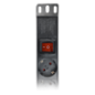 PDU-6P1U-SWITCH - Ciabatta di alimentazione - Formato per rack 1U - 6 uscite fino a 250VAC / 16 A max. - Interruttore on/off - P PDU-6P1U-SWITCH - Ciabatta di alimentazione - Formato per rack 1U - 6 uscite fino a 250VAC / 16 A max. - Interruttore on/off - P