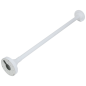 PFB2212C - Staffa a soffitto estensibile - Altezza 125.9-815 mm x 125.9 mm (diametro base) - Adatto per esterni - Compatibile co