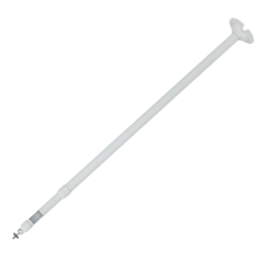 PFB2213C - Staffa a tetto - Altezza 800-1500 mm x 100 (Ø) mm - Compatibile con le telecamere Bullet - Colore bianco - Compatibil