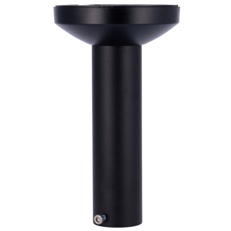 PFB300C-BLACK - Staffa a tetto - Altezza 240 mm x 120 (Ø) mm - Adatto per esterni - Colore nero - Compatibile con XSECURITY - Pa