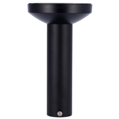 PFB300C-BLACK - Staffa a tetto - Altezza 240 mm x 120 (Ø) mm - Adatto per esterni - Colore nero - Compatibile con XSECURITY - Pa