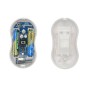 PIR-800 - Rilevatore PIR tipo tenda - Wireless - Antenna interna - Indicatore LED batteria scarica - Tipo di rilevamento &quotco