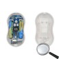 PIR-800 - Rilevatore PIR tipo tenda - Wireless - Antenna interna - Indicatore LED batteria scarica - Tipo di rilevamento &quotco