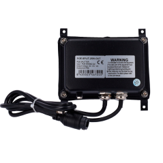 POE-SPLIT-25W-OUT - Convertitore PoE - Per faretti a infrarossi - Ingresso PoE IEEE802.3af - Uscita 25 W / DC 12 V/ 2A - Cavo Ca