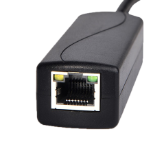 POE-SPLIT-30W-G - PoE Splitter_x000D_ - Per telecamere IP no PoE_x000D_ - Ingresso RJ45 (PoE) / Uscita RJ45 e jack - Velocità 10