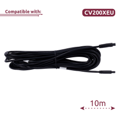 QL-CAM-EXT-CABLE-B2B-10M - Cavo di estensione della telecamera B2B-10M - Lunghezza 10M - Compatibile con CV200XEU