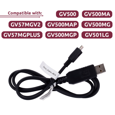 QL-DATA-CABLE-MC5 - Cavo dati da USB a UART - Compatibile con GV500/GV500MA/GV500MAP/GV500MG...